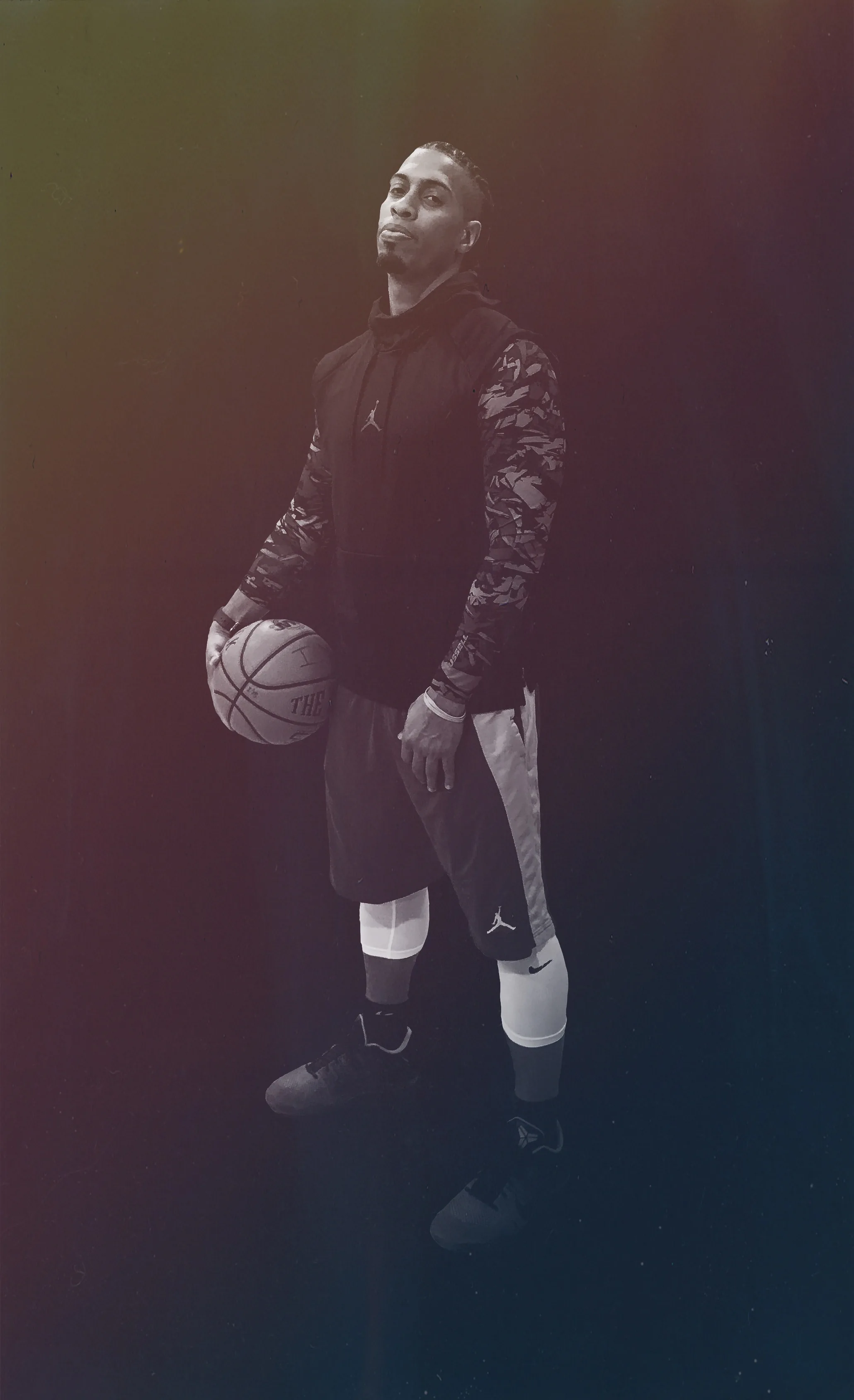 Ben Allen — full body basketball pose