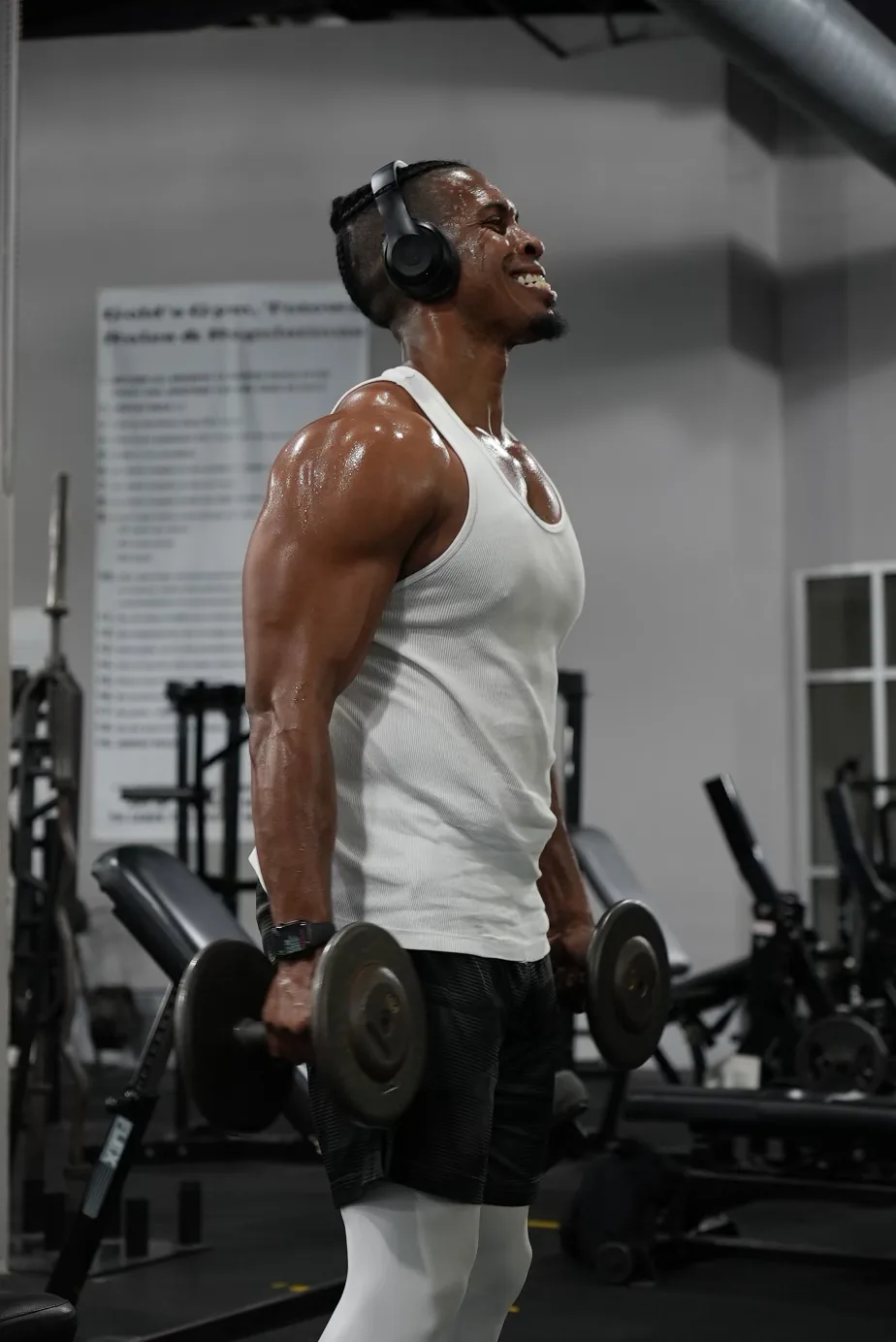 Ben Allen — training in the gym